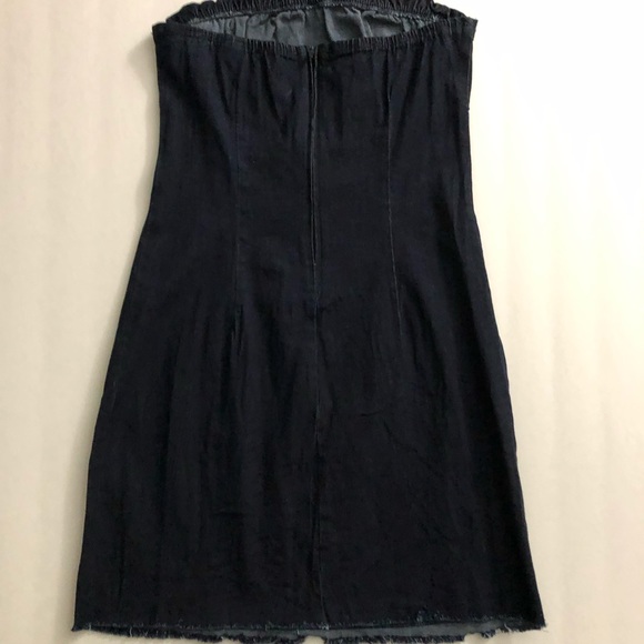 Strapless Denim Dress - Picture 5 of 8